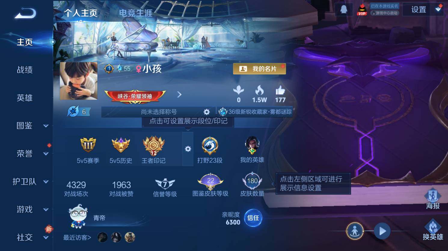 WZ0349421王者荣耀账号详情图3