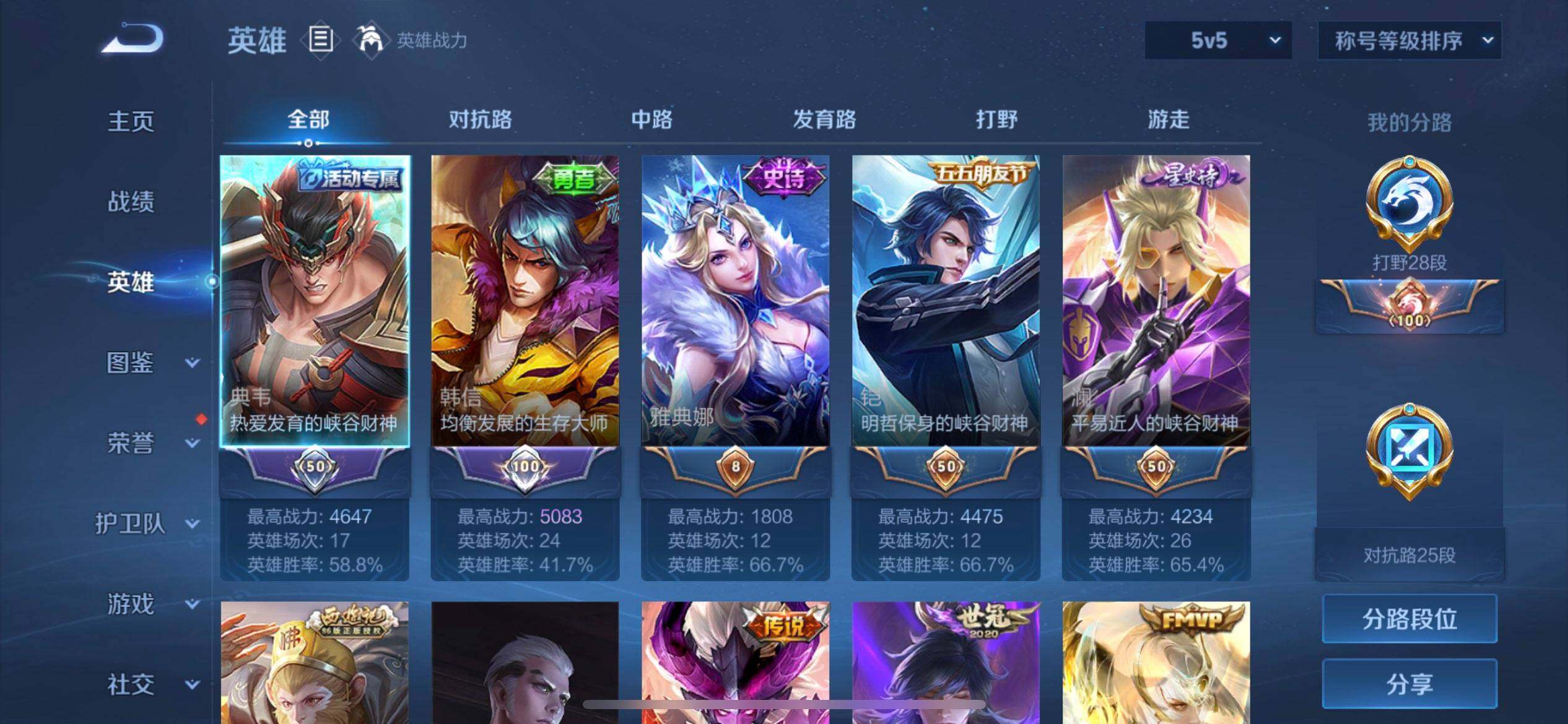 WZQM3383027王者荣耀账号详情图16