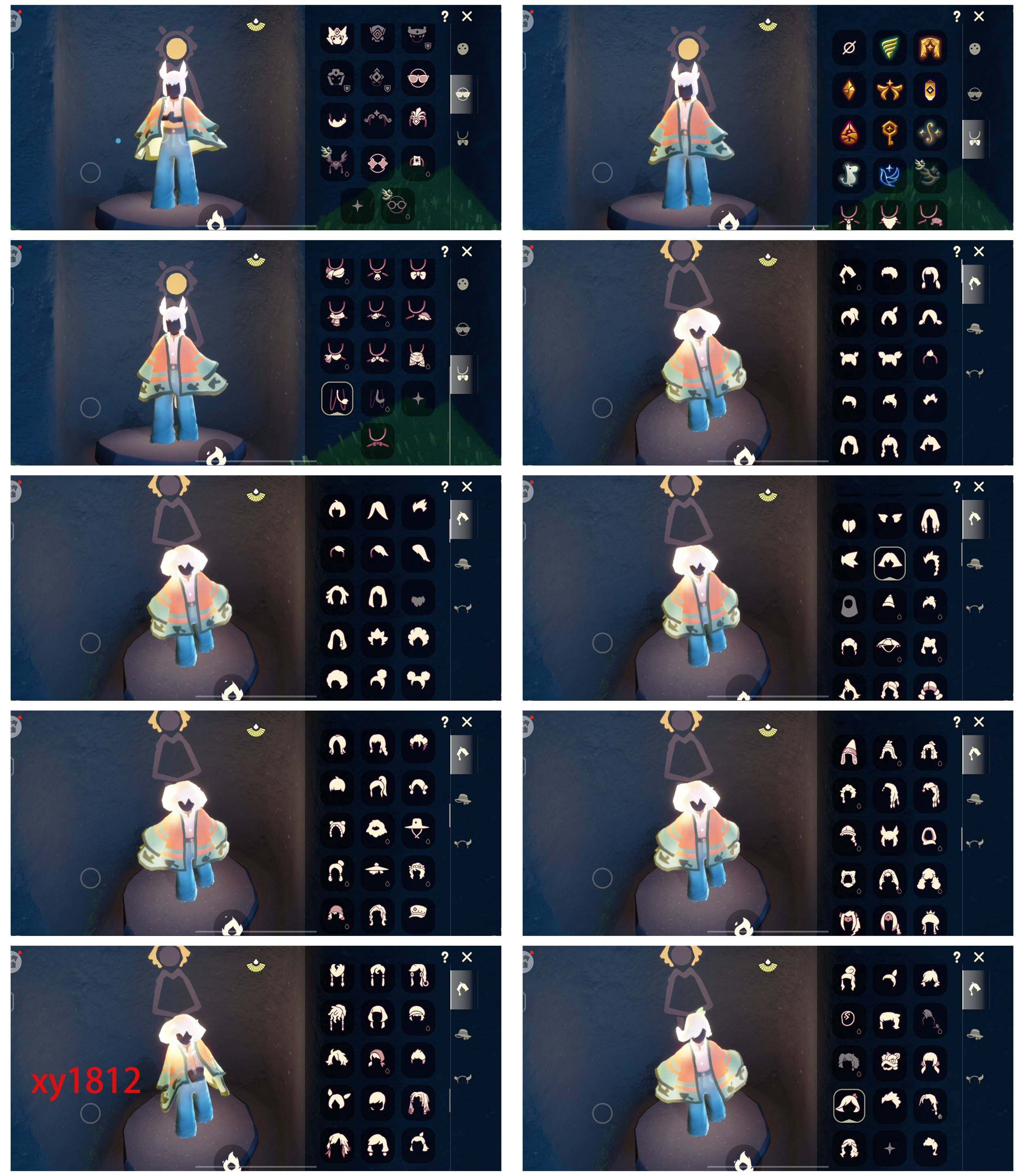 光遇账号华为渠道服白枭巫师帽绊爱武士裤正太头高马尾蝙蝠套风之旅人金鳞耳坠彩虹耳机详情看图价格可谈资源：蜡烛68 爱心86 翼11
已毕业地图：晨岛 云野 雨林 霞谷 墓土
毕业季节：潜海季 表演季 破晓季 欧若拉季 