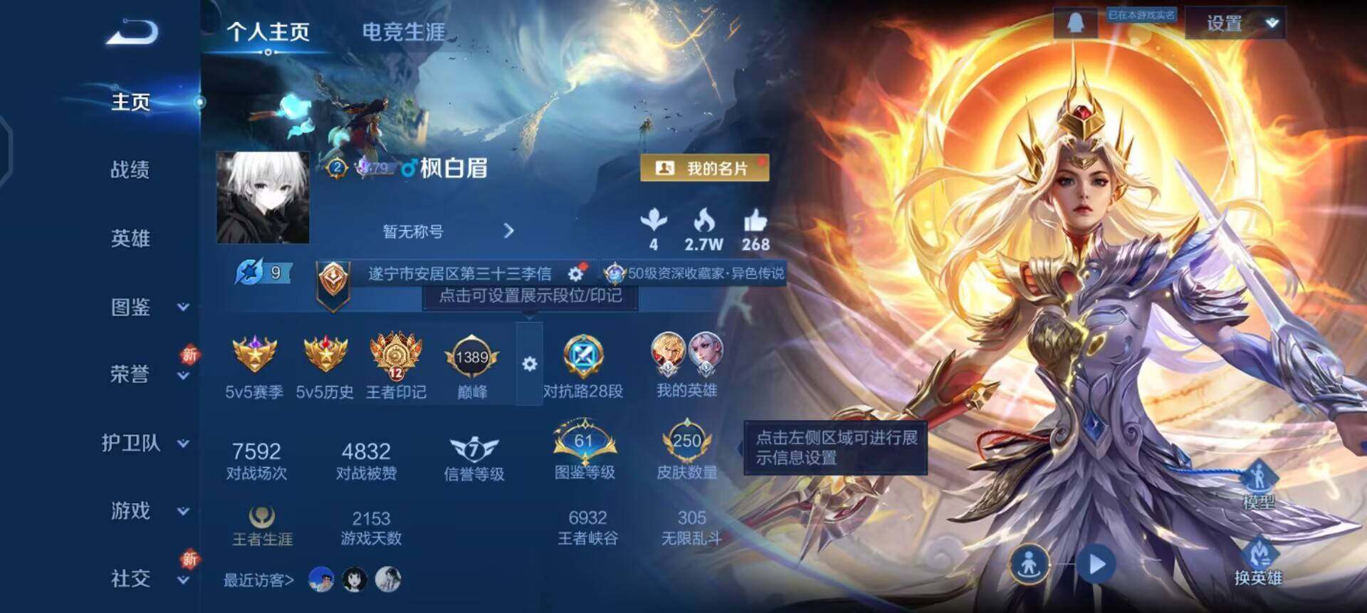 WZQM3372246王者荣耀账号详情图12 WZQM3372246王者荣耀账号详情图12