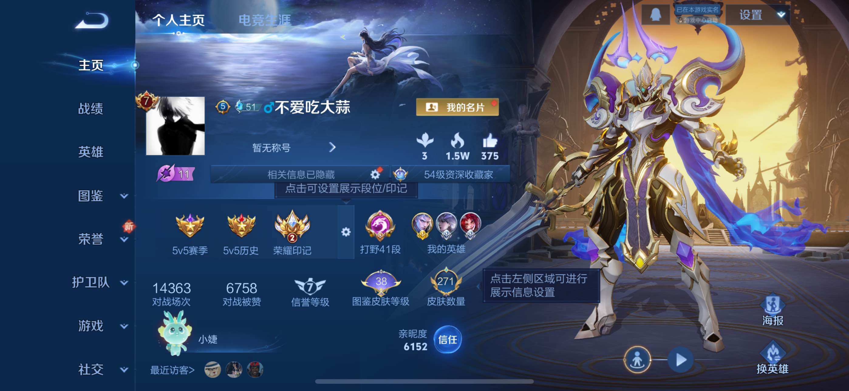 WZLX3371603王者荣耀账号详情图8 WZLX3371603王者荣耀账号详情图8