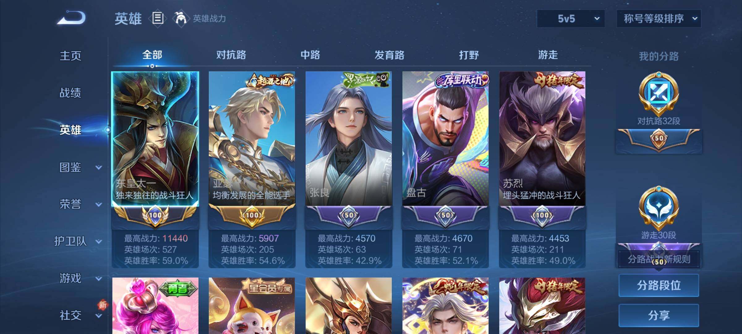 WZCMY3370382王者荣耀账号详情图3