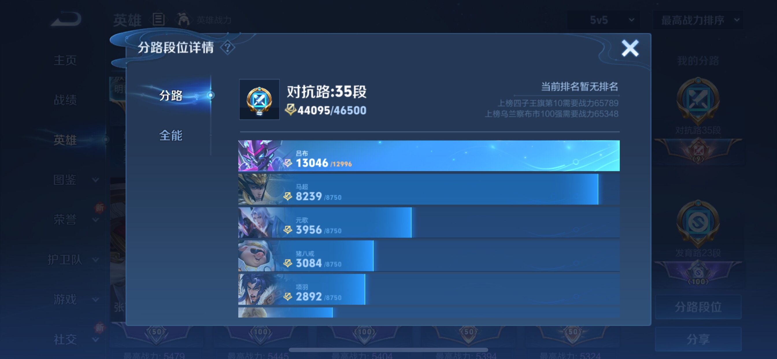 WZCMY3371609王者荣耀账号详情图4