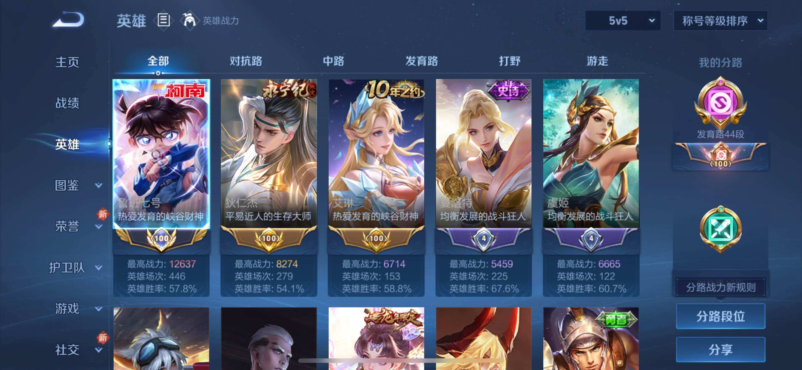 WZCMY3370381王者荣耀账号详情图3