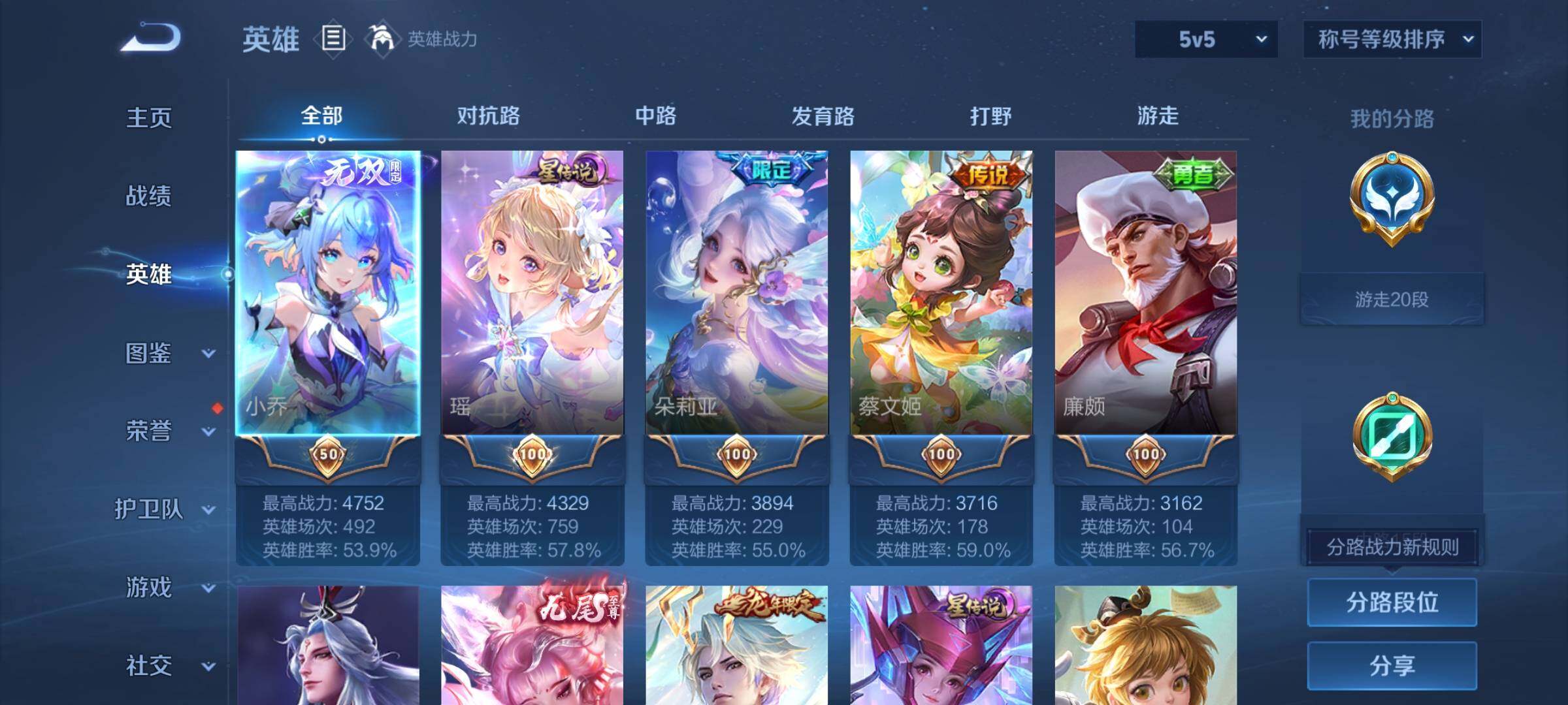 WZCMW3371046王者荣耀账号详情图2