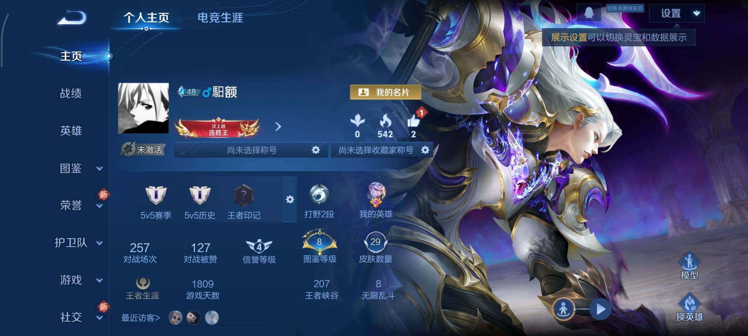 WZCMY3369820王者荣耀账号详情图2