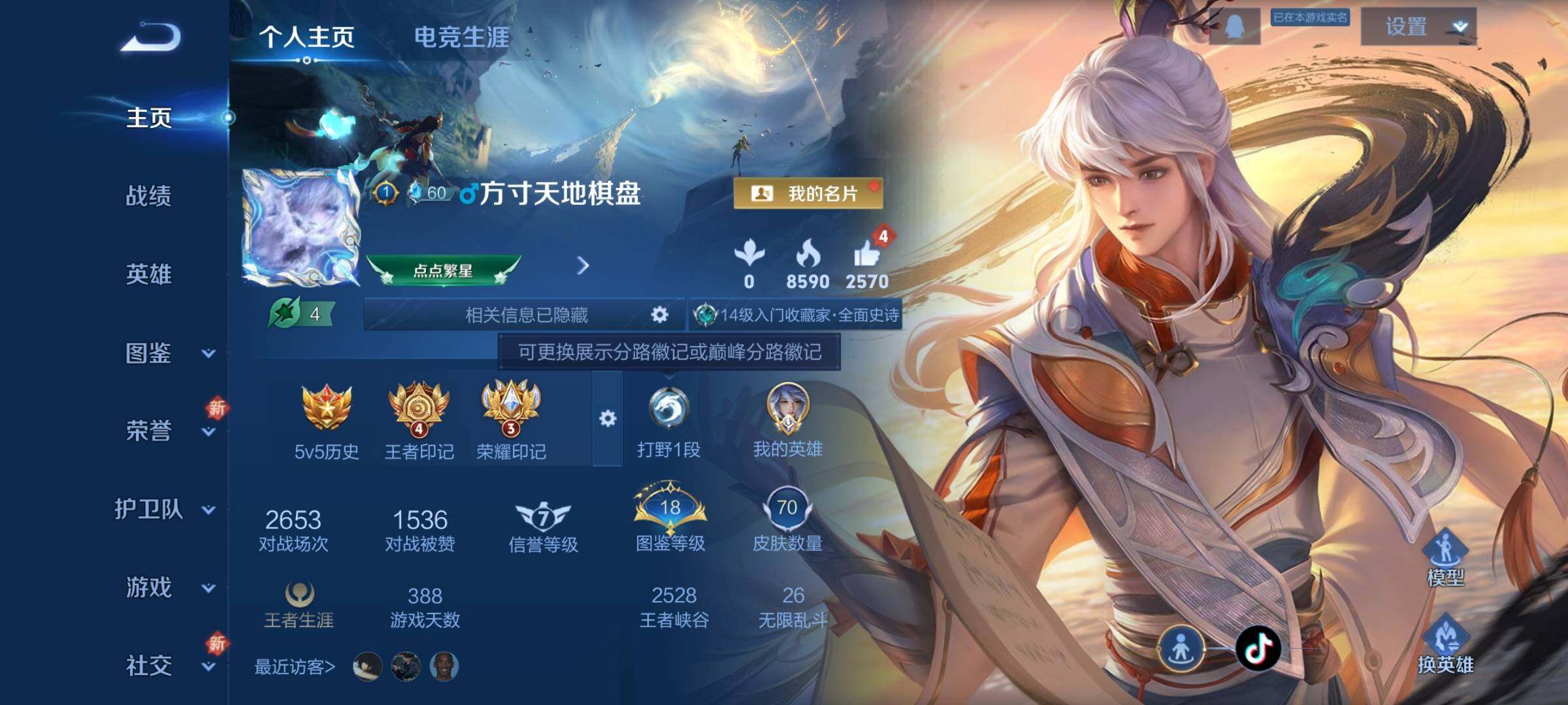 WZCMY3369824王者荣耀账号详情图2