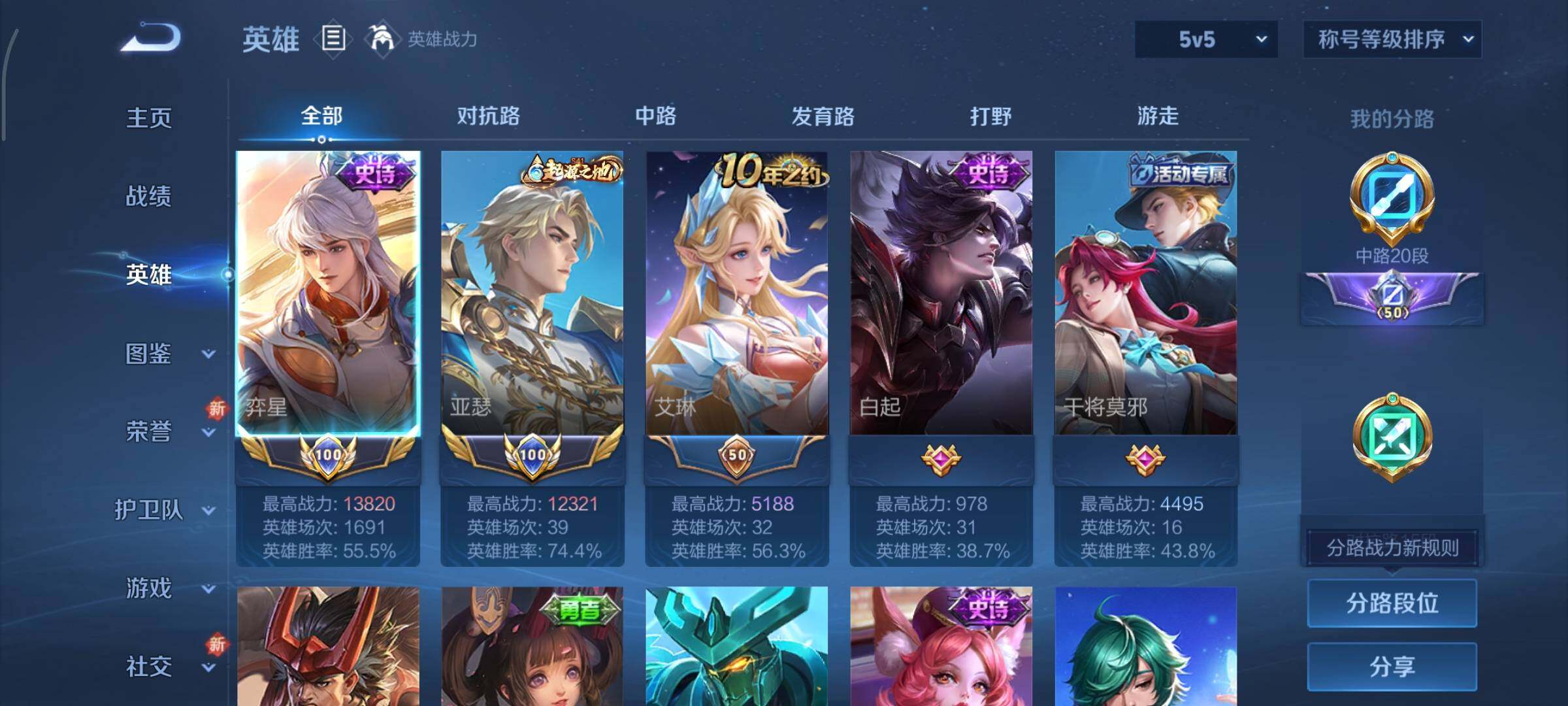 WZCMY3369824王者荣耀账号详情图3