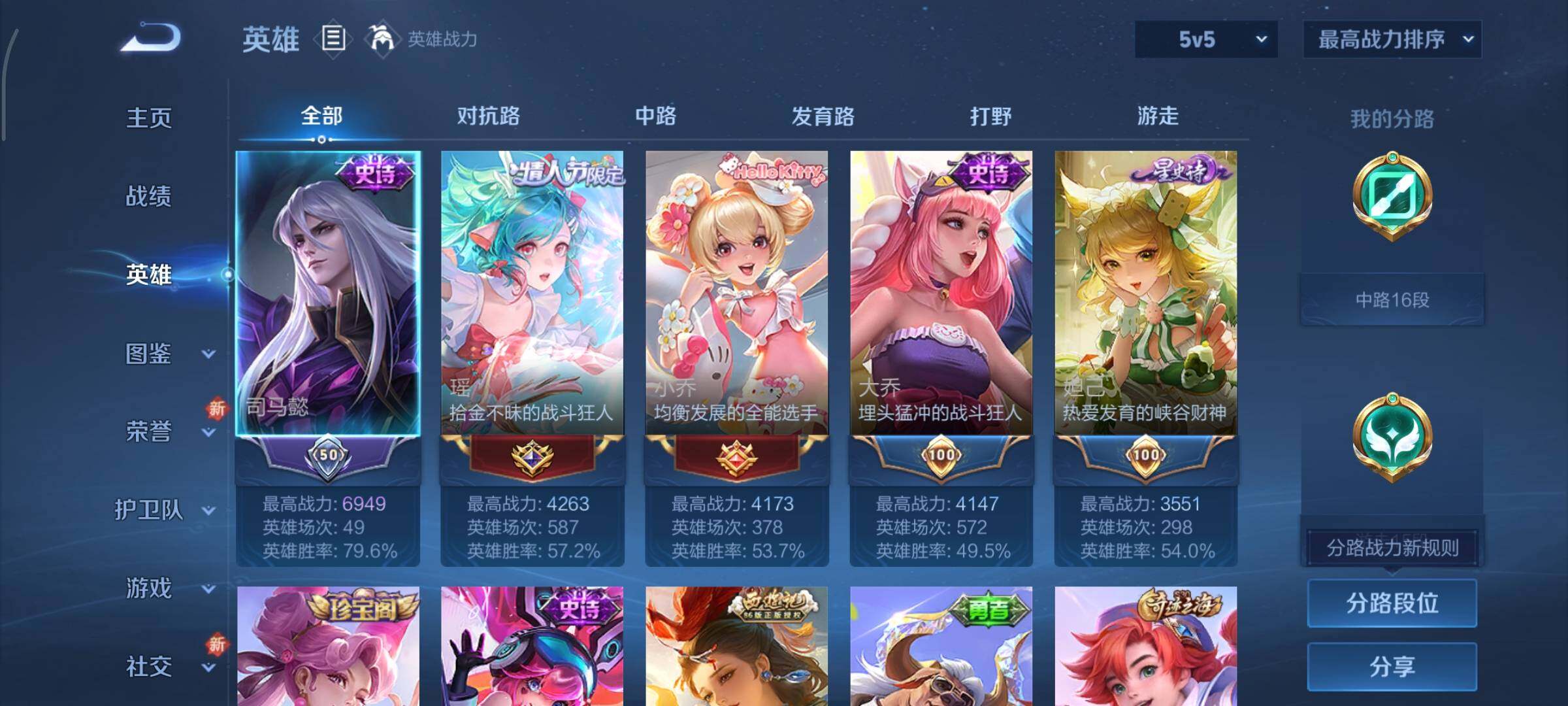 WZCMY3369858王者荣耀账号详情图3