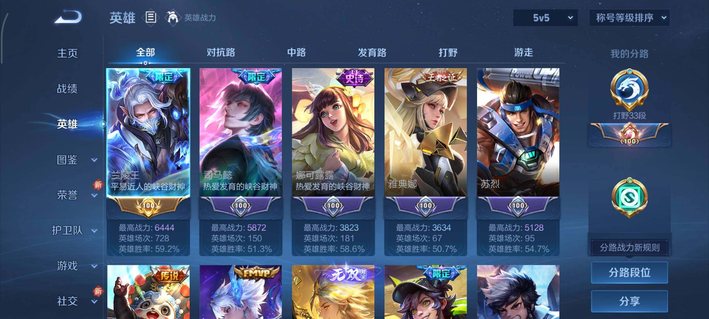 WZCMY3369859王者荣耀账号详情图3