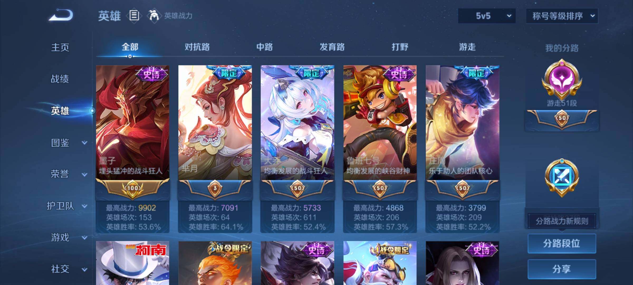 WZCMW3372293王者荣耀账号详情图4