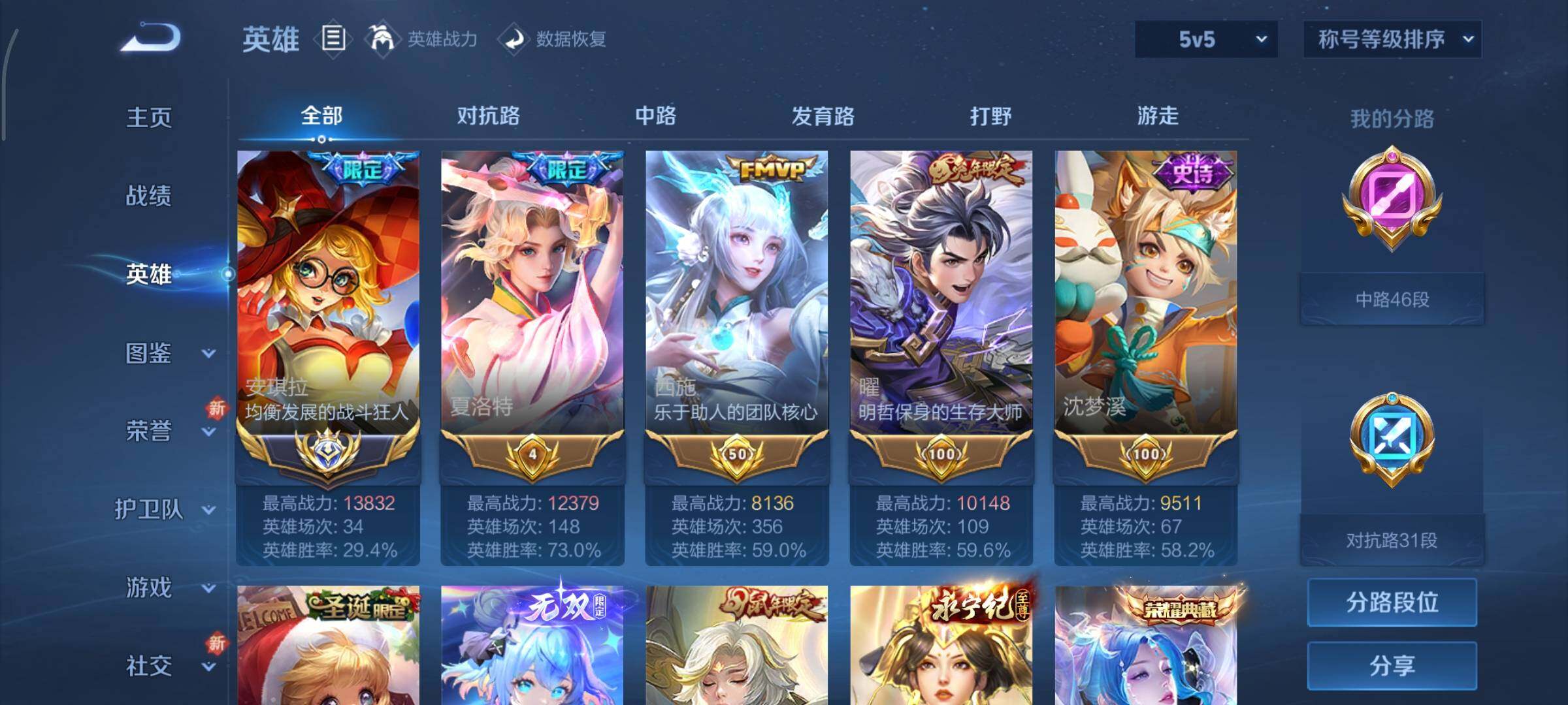 WZCMY3369868王者荣耀账号详情图4