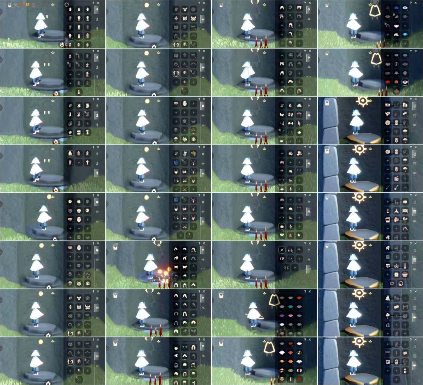 光遇账号vivo渠道服HT0600 vivo【毕业图】晨岛，雨林，霞谷 【毕业季】姆明季，青鸟季 【蜡烛】110 【爱心】69 【稀有礼包】瑞气服饰，牛仔裤，兔子拖鞋，圣诞雪人靴，金鳞耳饰，树精肩饰，蓝色音乐符，兔子发饰