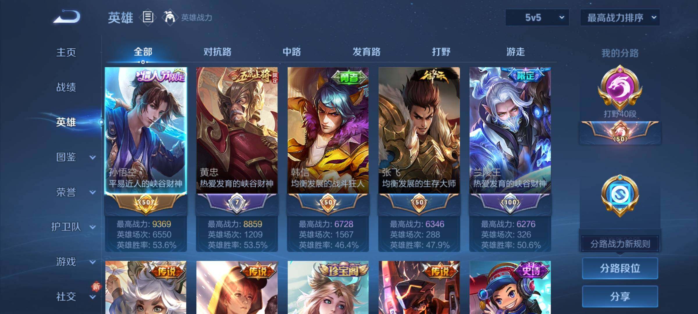 WZCMY3371659王者荣耀账号详情图3