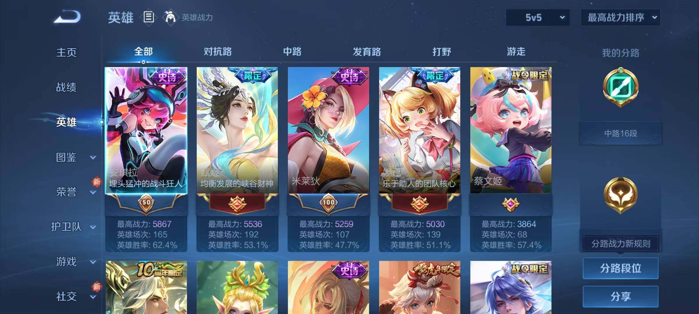 WZJZ3382734王者荣耀账号详情图5