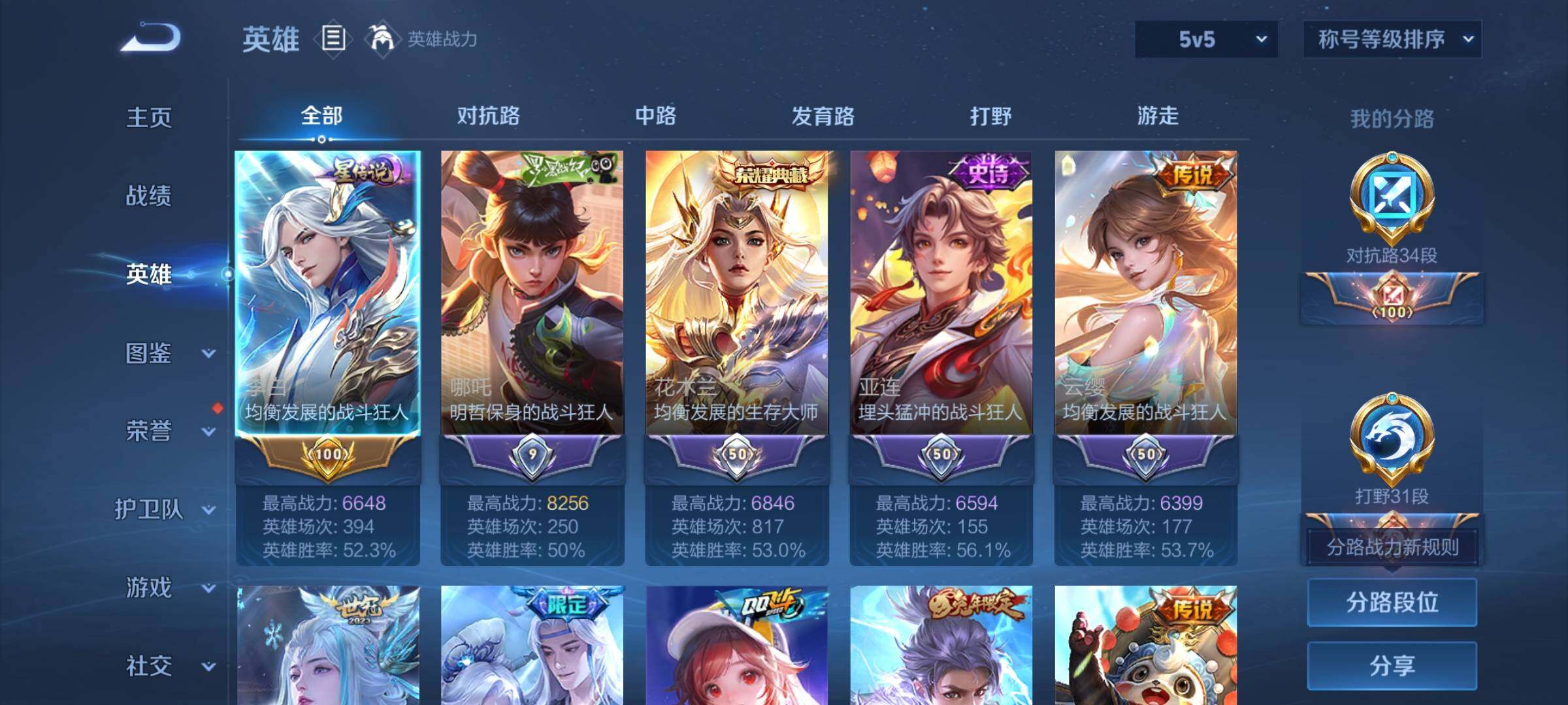 WZCMW4115256王者荣耀账号详情图3