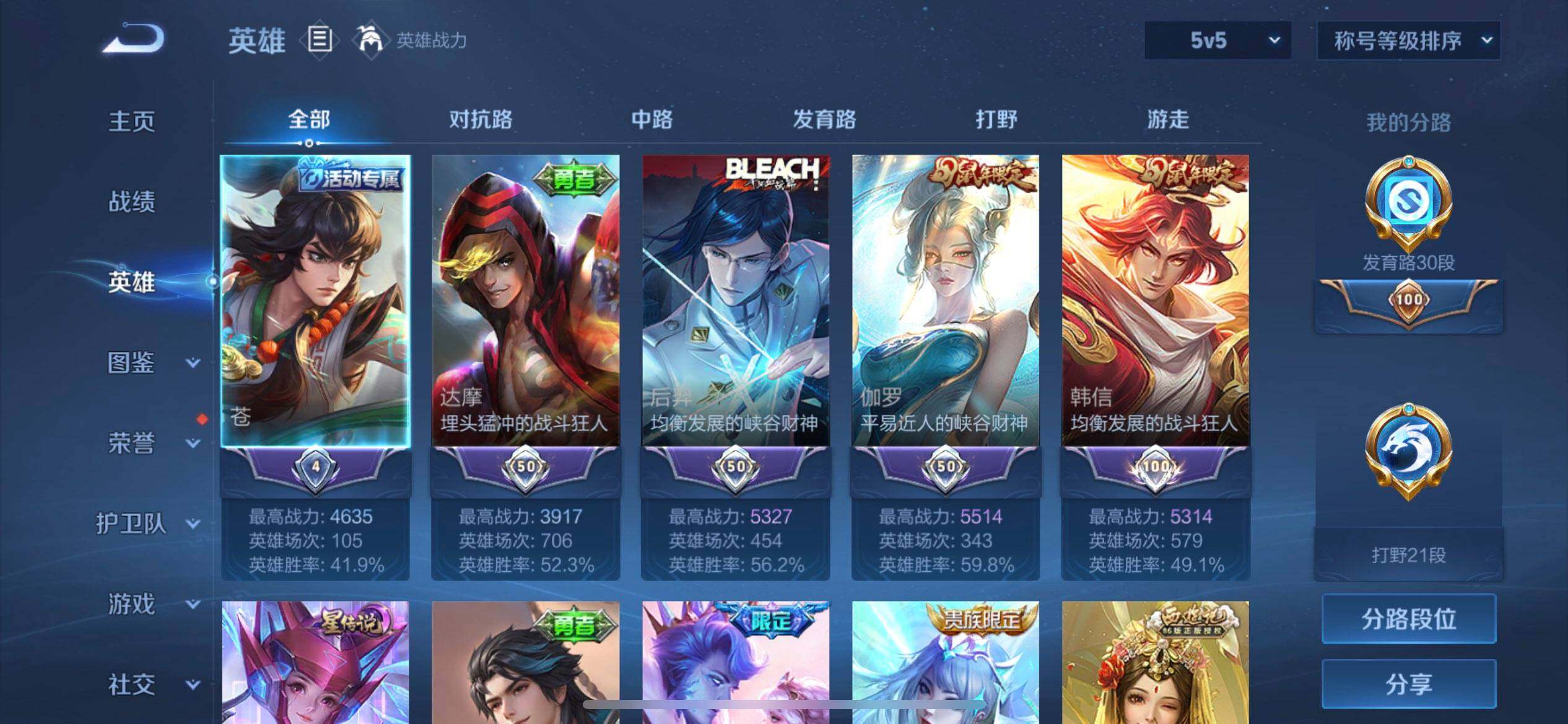 WZQM3372976王者荣耀账号详情图9