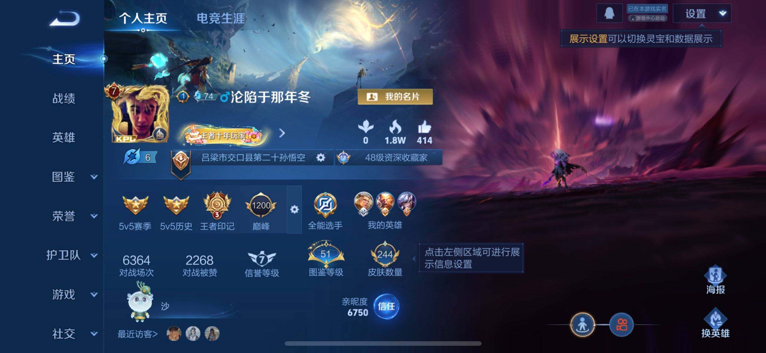 WZQM3372982王者荣耀账号详情图10