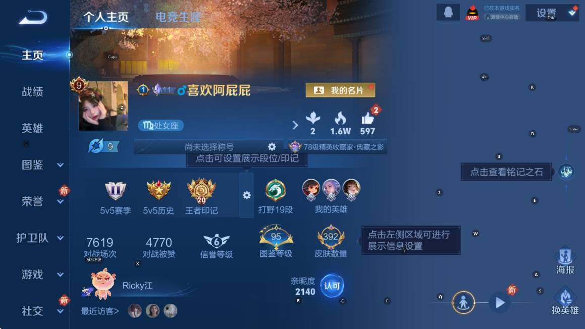 WZCMW3385197王者荣耀账号详情图9