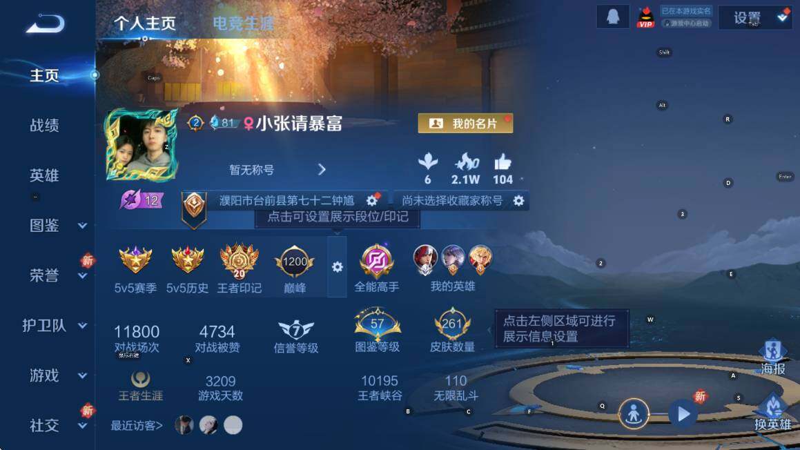 WZCMW3369779王者荣耀账号详情图8