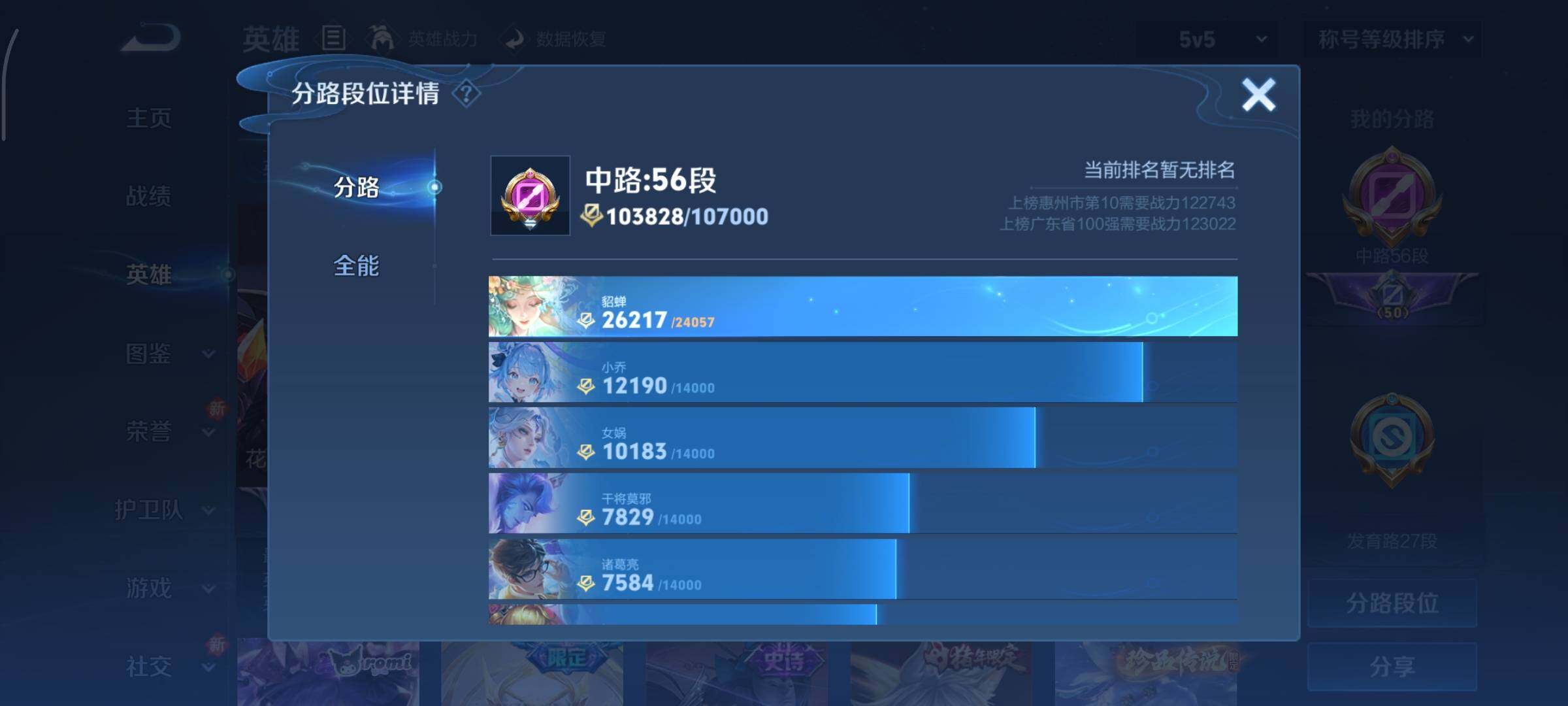 WZCMY3371103王者荣耀账号详情图5