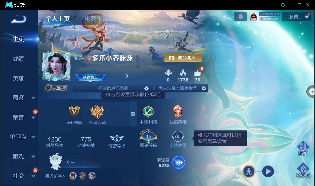 WZCMW3378271王者荣耀账号详情图2