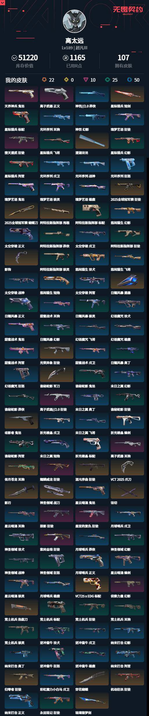 WWQLXY322882无畏契约账号详情图2 WWQLXY322882无畏契约账号详情图2