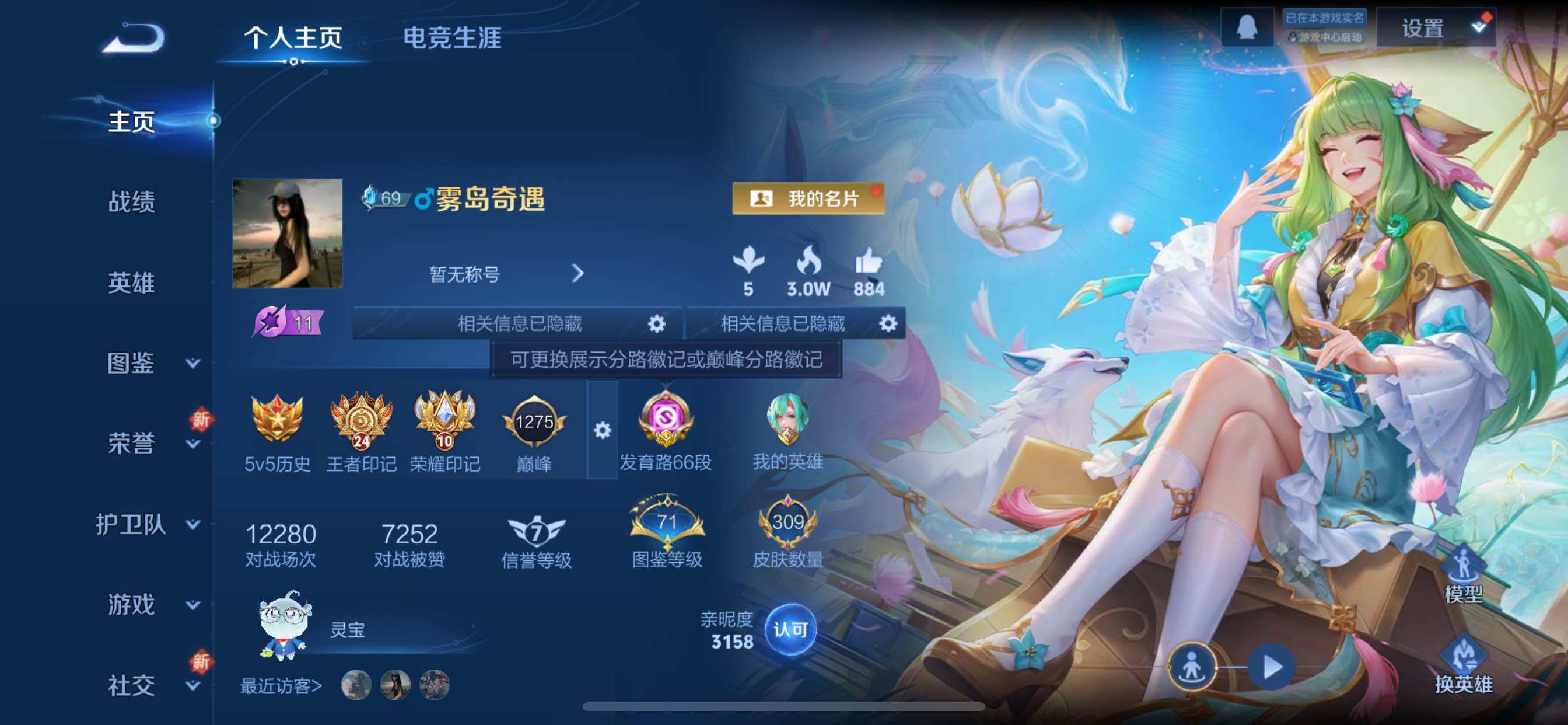 WZCMY3371355王者荣耀账号详情图2