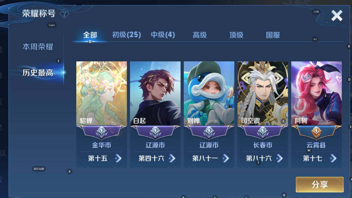 WZCMW3369919王者荣耀账号详情图12