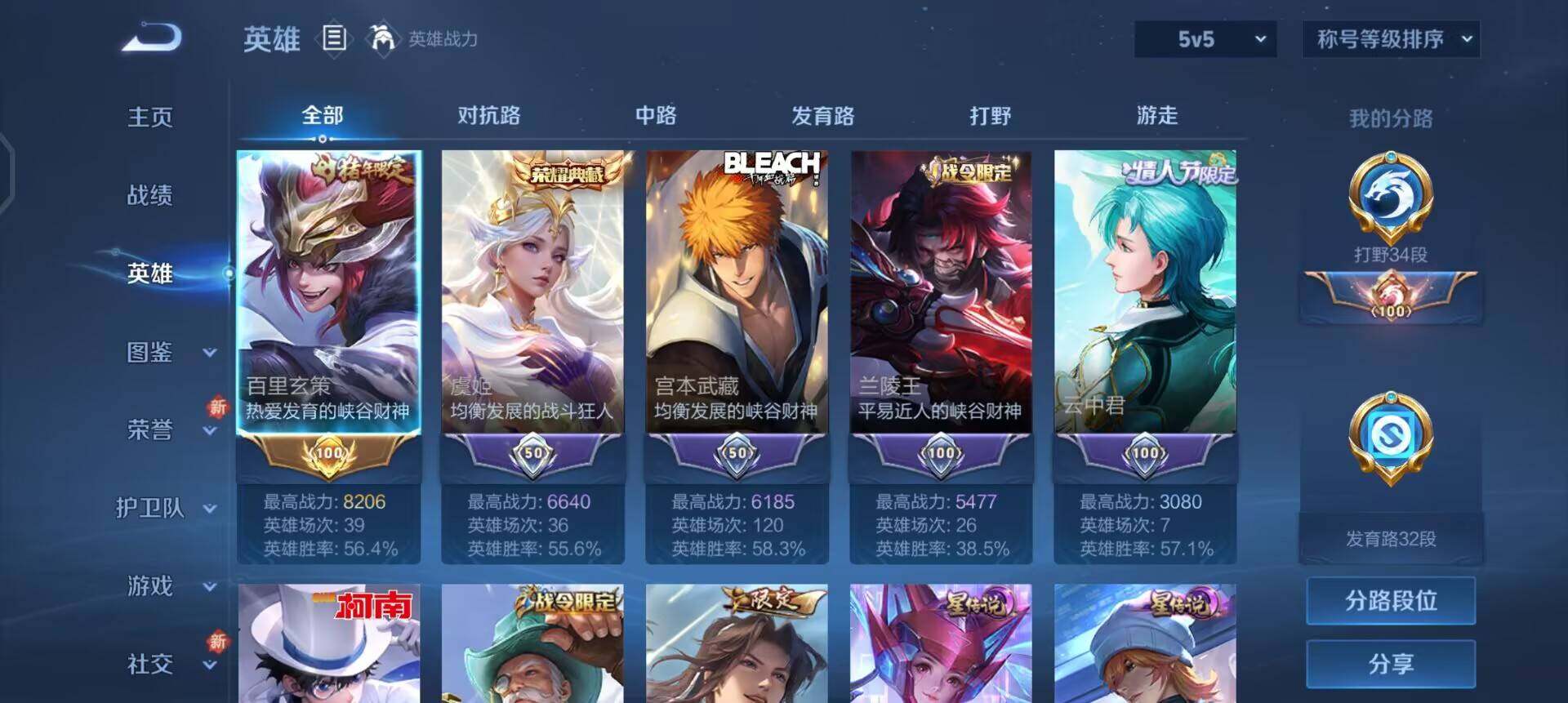 WZQM3372960王者荣耀账号详情图5