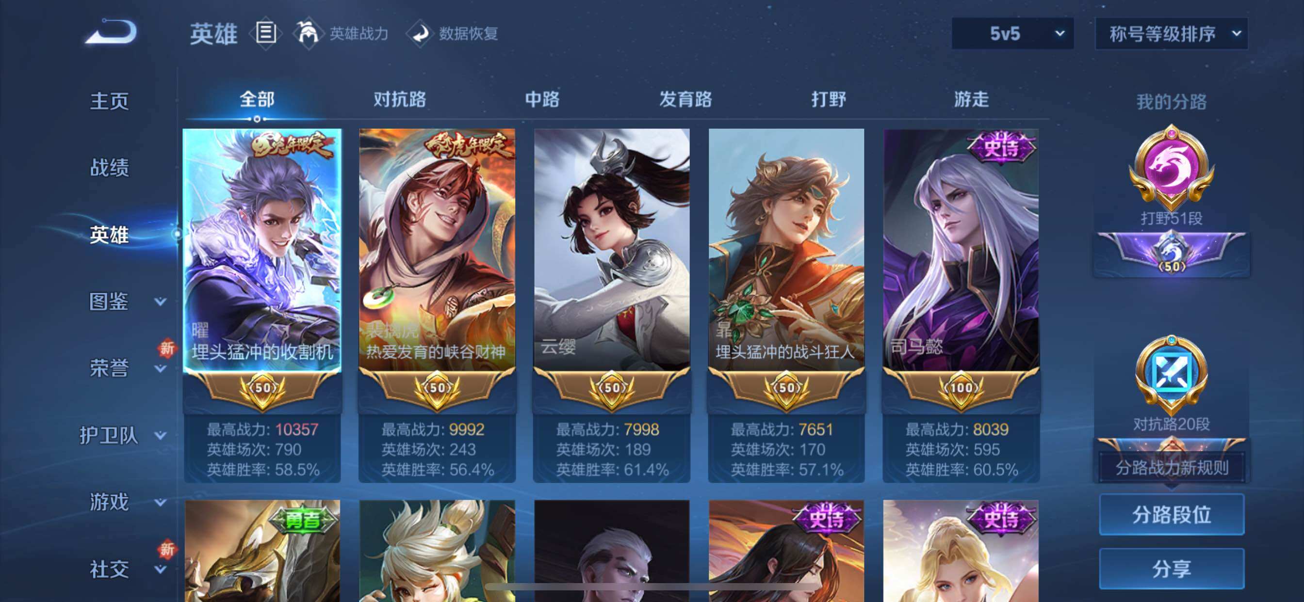 WZCMY3371173王者荣耀账号详情图3