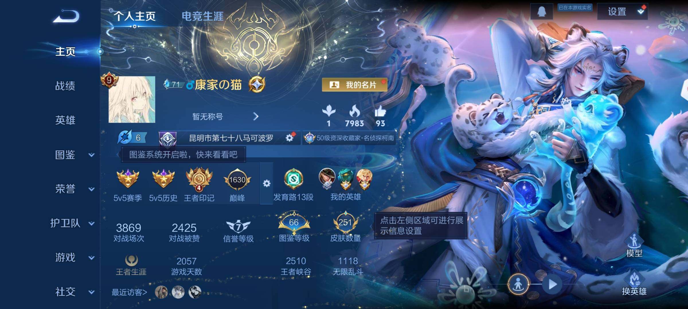 WZCMW3372576王者荣耀账号详情图2