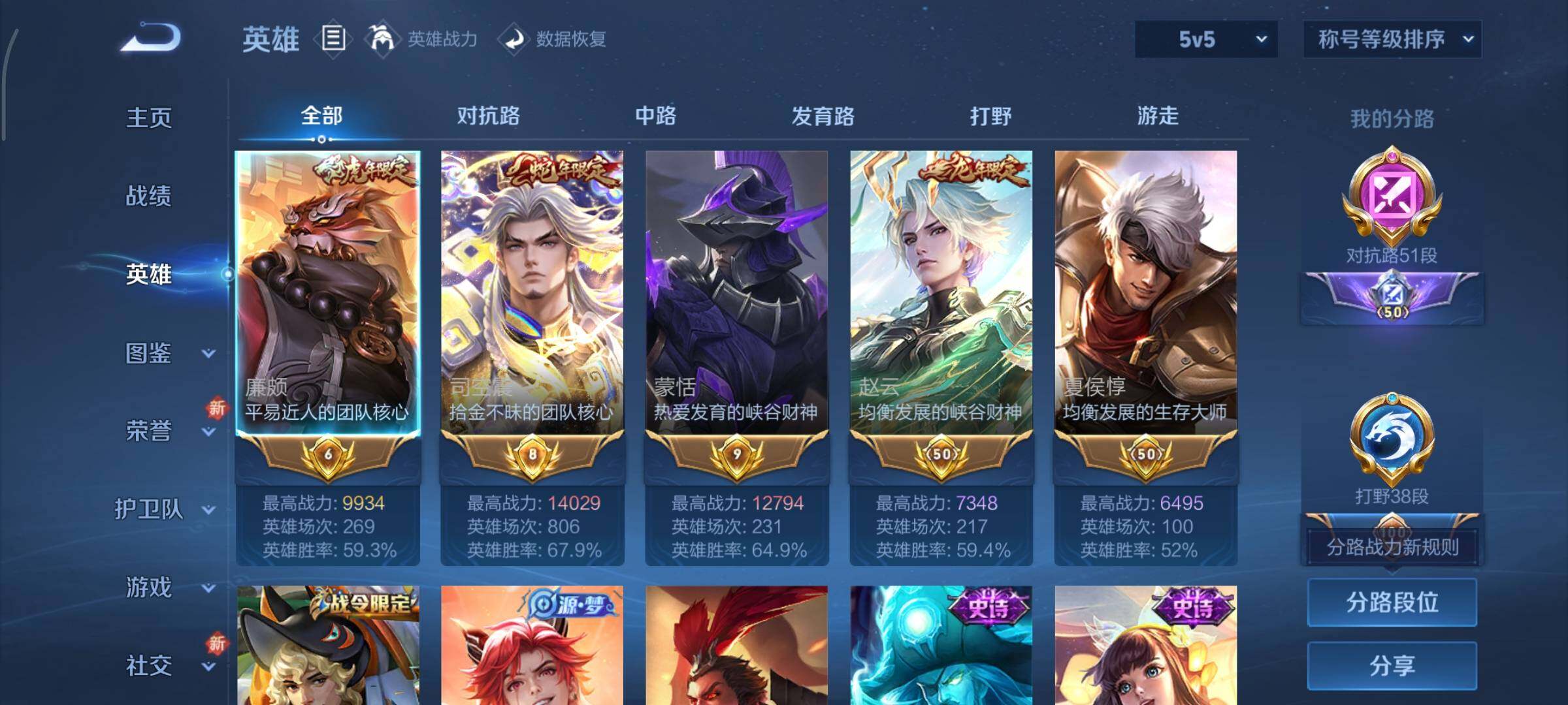 WZCMY3371131王者荣耀账号详情图3