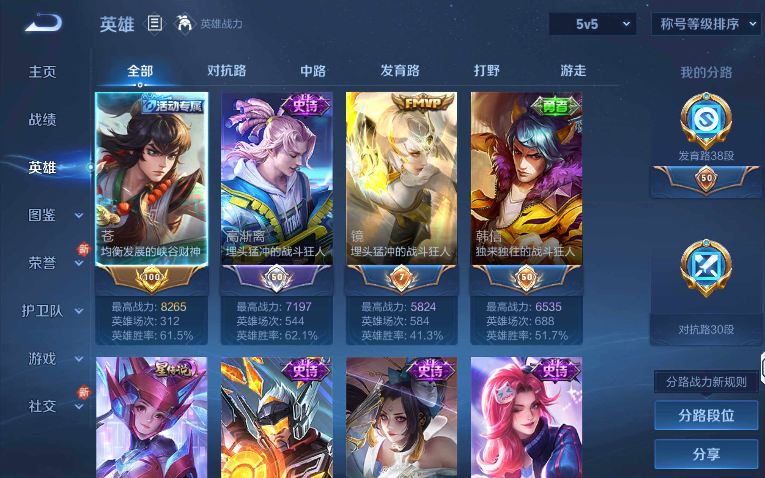 WZQM3385691王者荣耀账号详情图9