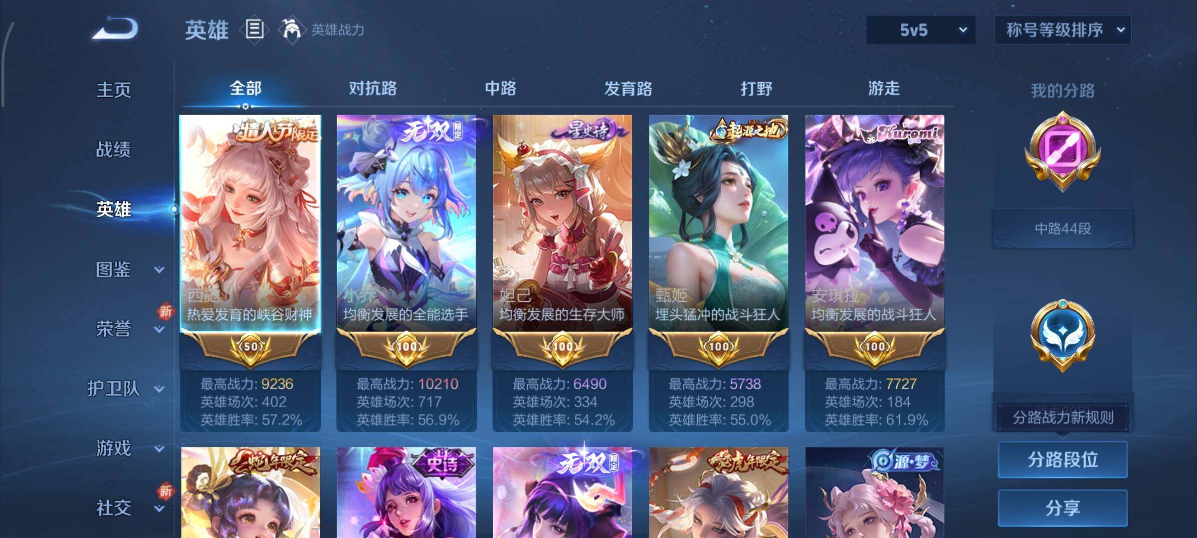 WZCMY3371172王者荣耀账号详情图3