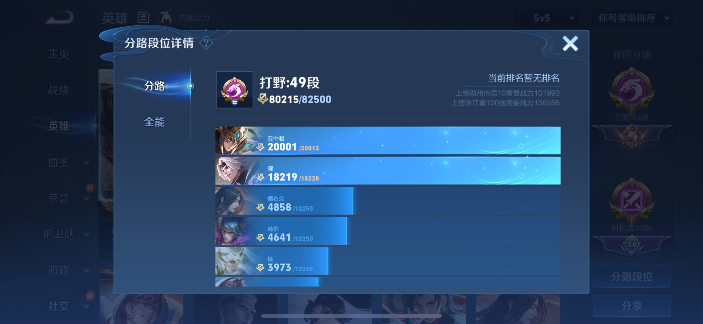 WZCMY3371146王者荣耀账号详情图6 WZCMY3371146王者荣耀账号详情图6