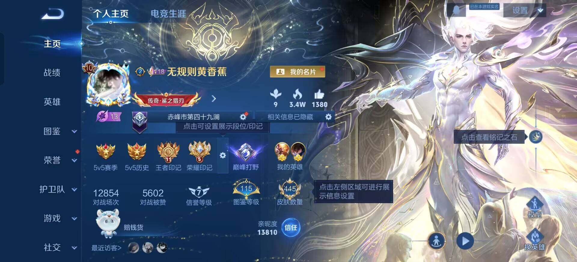 WZQM3374945王者荣耀账号详情图12 WZQM3374945王者荣耀账号详情图12