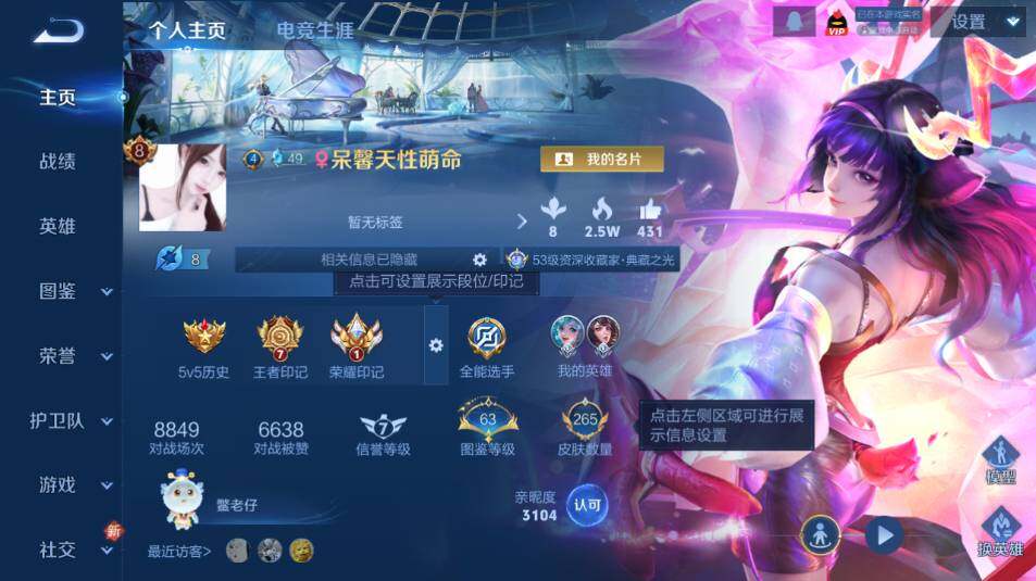 WZ0349455王者荣耀账号详情图9