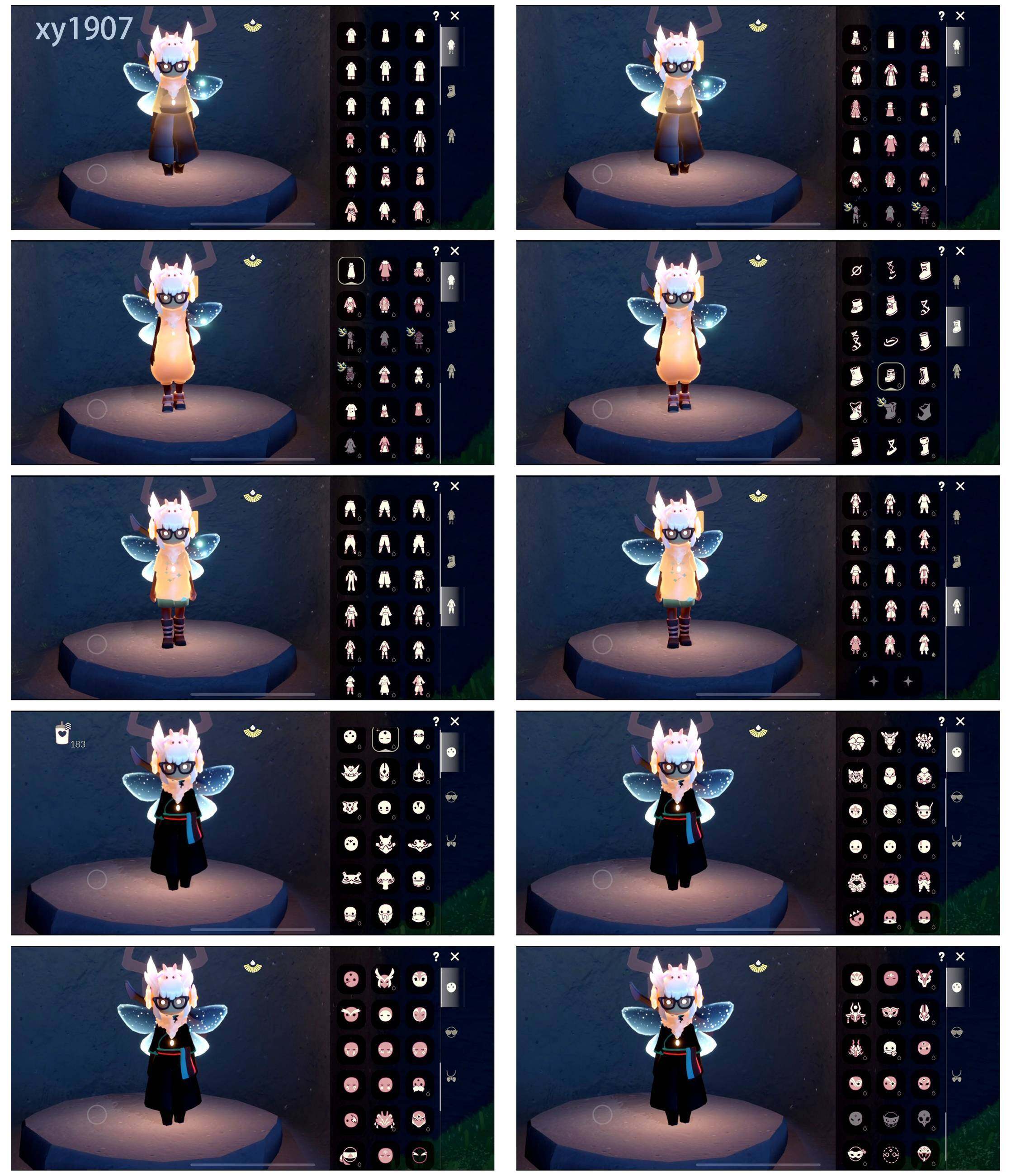 光遇账号iOS官服绊爱透明蝶翼武士裤白枭妮妮长裙瑞雪斗青衫落拓海洋武士
资源：蜡烛164   爱心80   红烛55  11翼 
已毕业地图：全图毕业
毕业季节：潜海季 表演季 欧若拉季 追忆季 夜行季   拾光季 