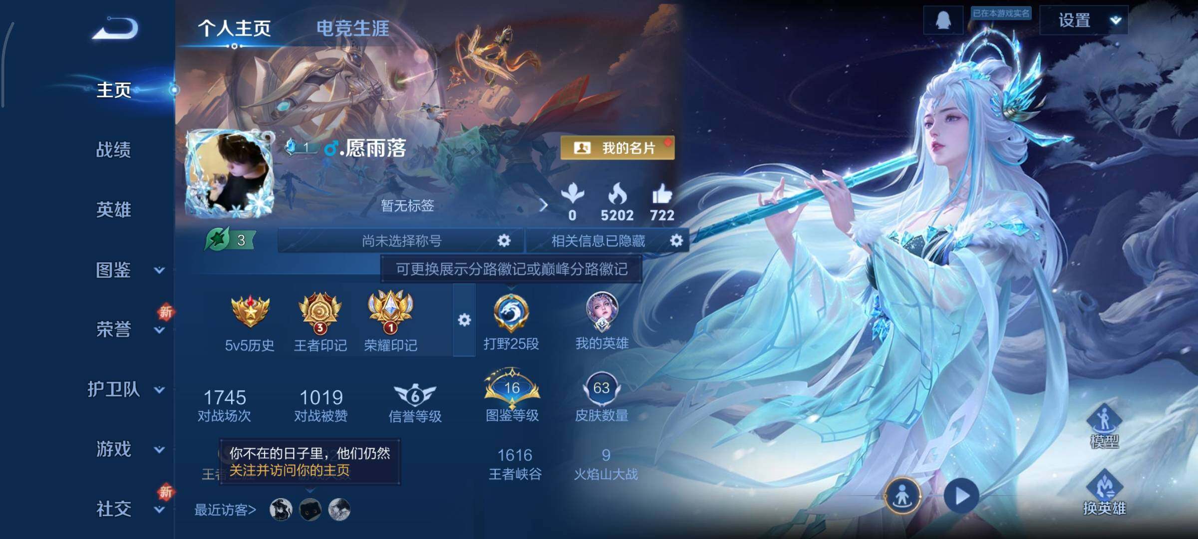 WZCMY3373032王者荣耀账号详情图2 WZCMY3373032王者荣耀账号详情图2