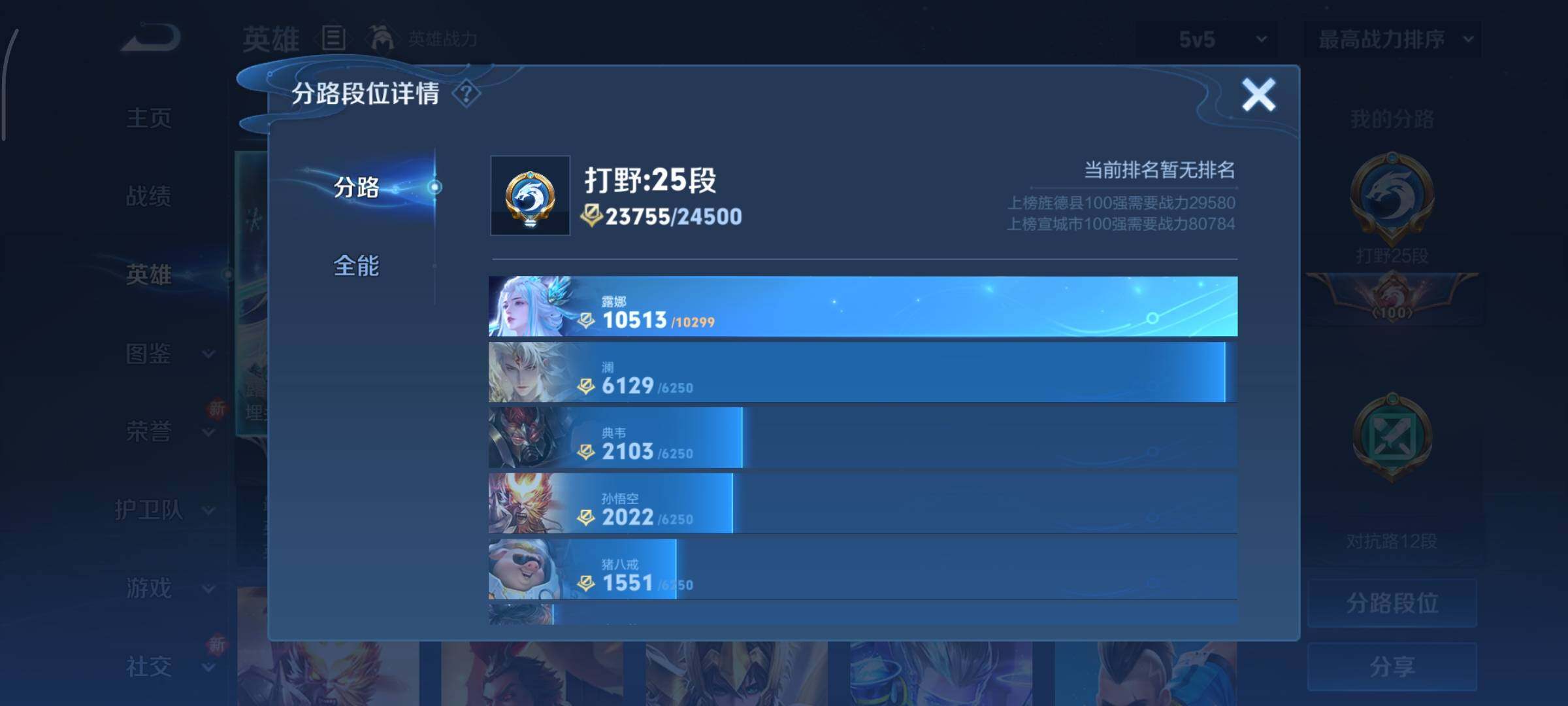 WZCMY3373032王者荣耀账号详情图4 WZCMY3373032王者荣耀账号详情图4