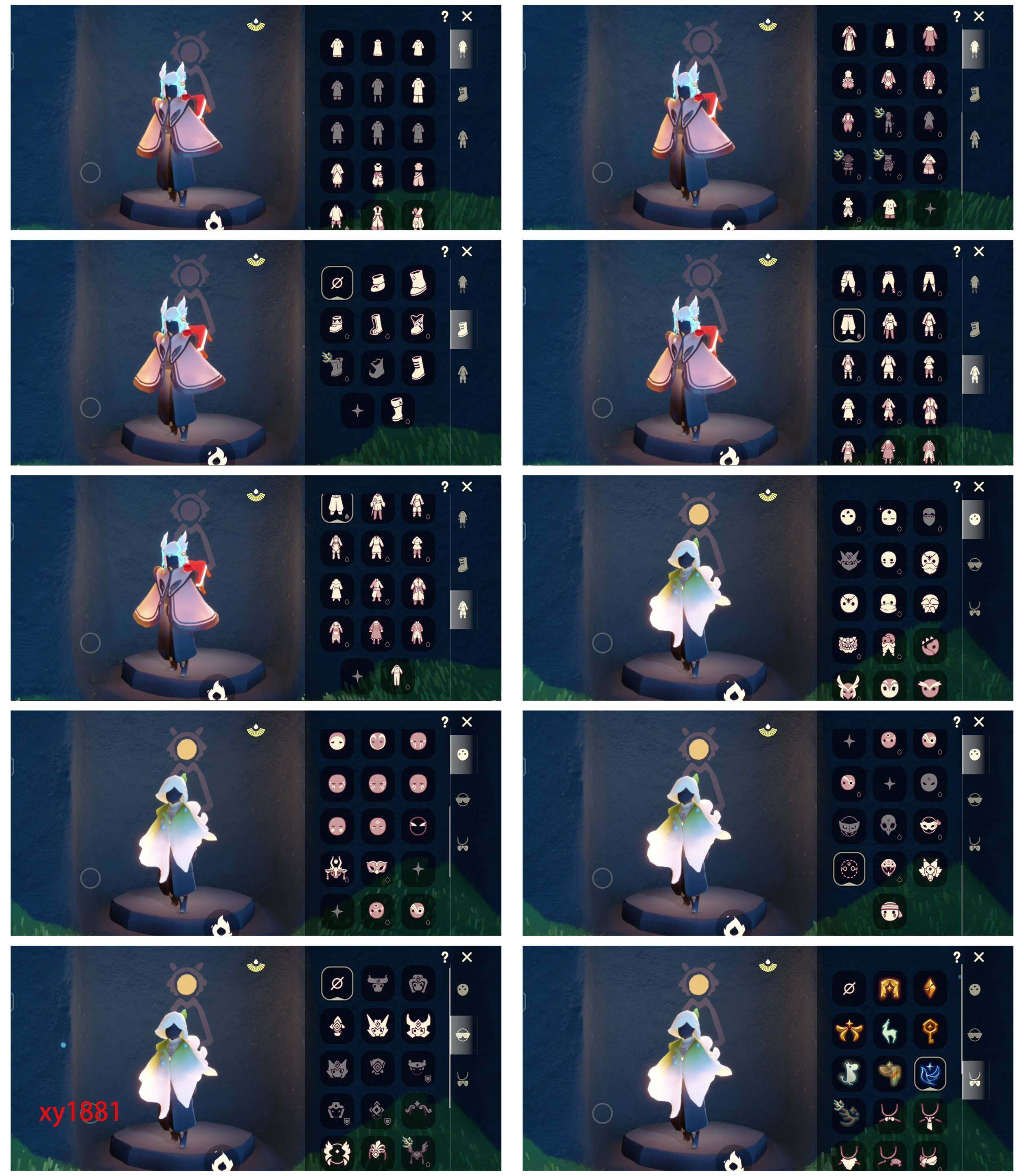 光遇账号安卓官服白枭绊爱虚荣妮妮长裙彩染季围巾斗矮人面具详情看图，价格可刀
资源：蜡烛84 爱心12 红烛109 翼11
已毕业地图：雨林 霞谷
毕业季节：表演季 九色鹿 筑巢季 姆明季 彩染季 青鸟季 半破晓 半