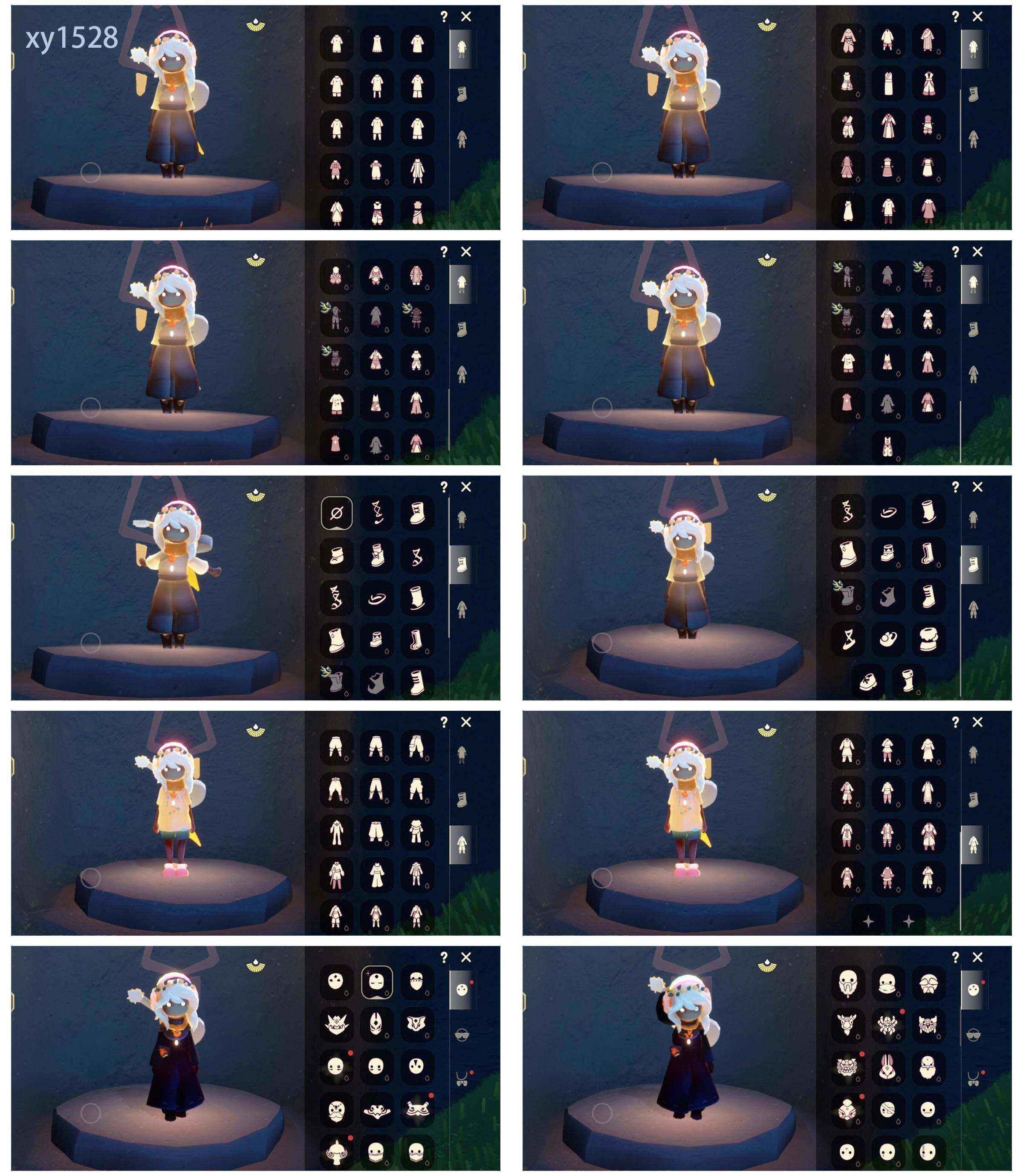 光遇账号安卓官服夏日阳伞白枭猫耳雪人暖靴彩虹耳钉暗彩装扮星月头冠九色鹿角蝙蝠斗篷暖冬瑞雪资源：蜡烛925 爱心419 红烛20 翼12
已毕业地图：晨岛 云野 雨林 霞谷 暮土 禁阁
毕业季节：王子季 风行季 潜海