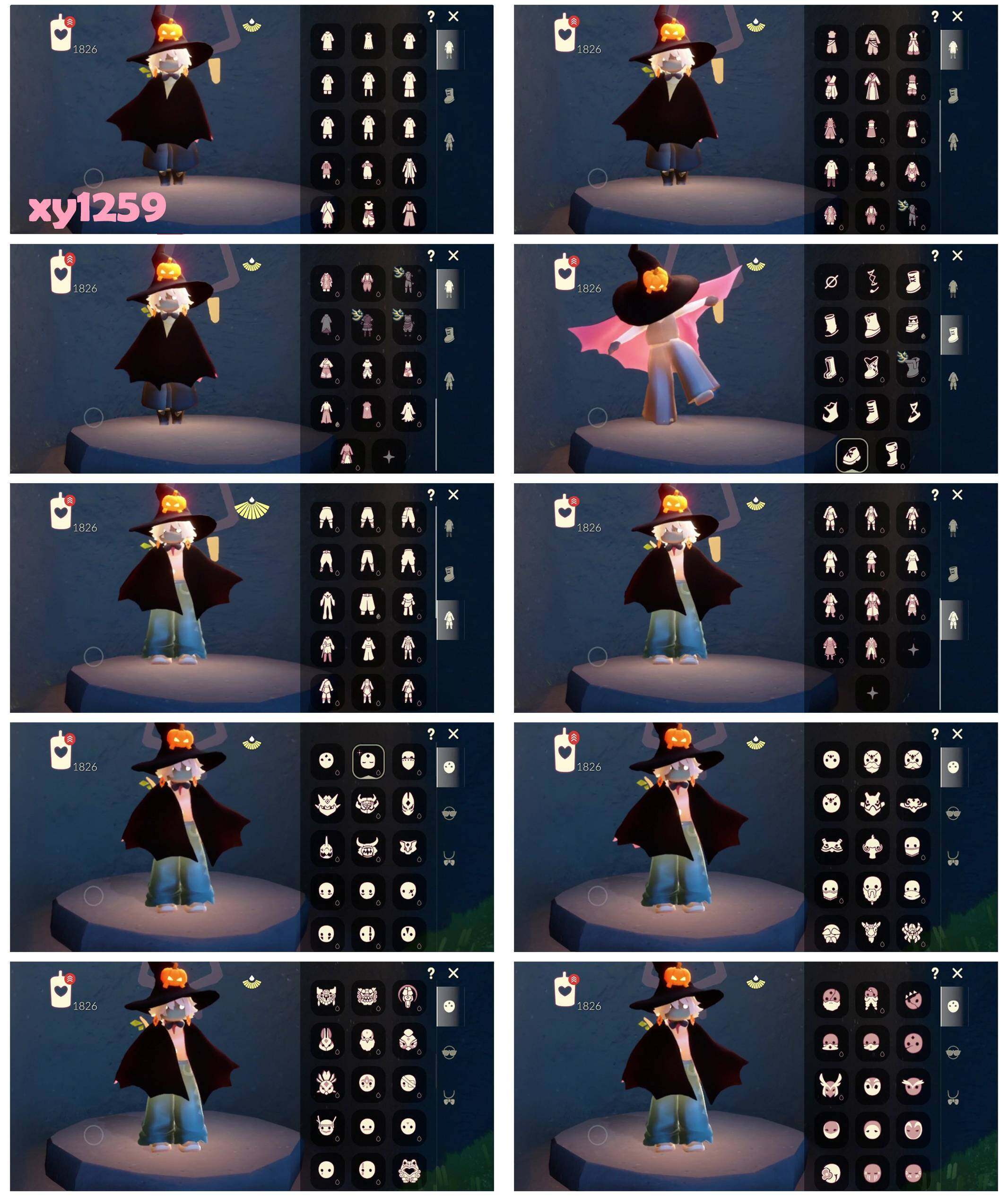 光遇账号华为渠道服狗头 玫瑰花 白枭 飘带斗篷 妮妮长裙  蝙蝠套装  我什么  小王子斗篷  星球夹克  绊爱  青衫落拓
资源：蜡烛1826  爱心397   红烛19  10翼
已毕业地图：全图毕业
毕业季节：