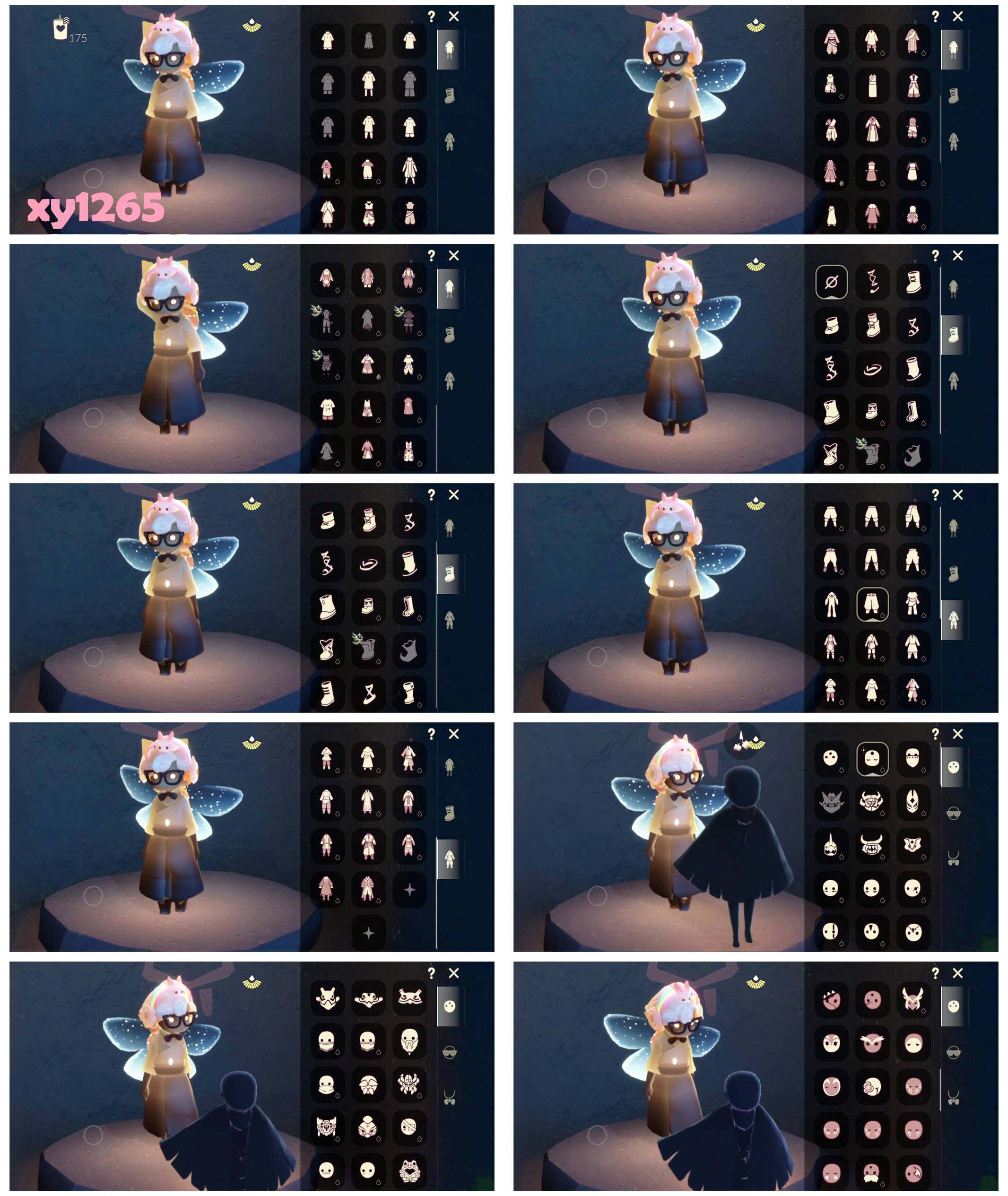 光遇账号安卓官服白枭透明斗篷妮妮长裙海洋武士裤猫猫头黄鼠狼面具樱花头粗框眼睛
资源：蜡烛174  爱心57  红烛4  10翼
已毕业地图：晨岛  云野
毕业季节：表演季  破晓季  欧若拉季 追忆季 夜行季  拾