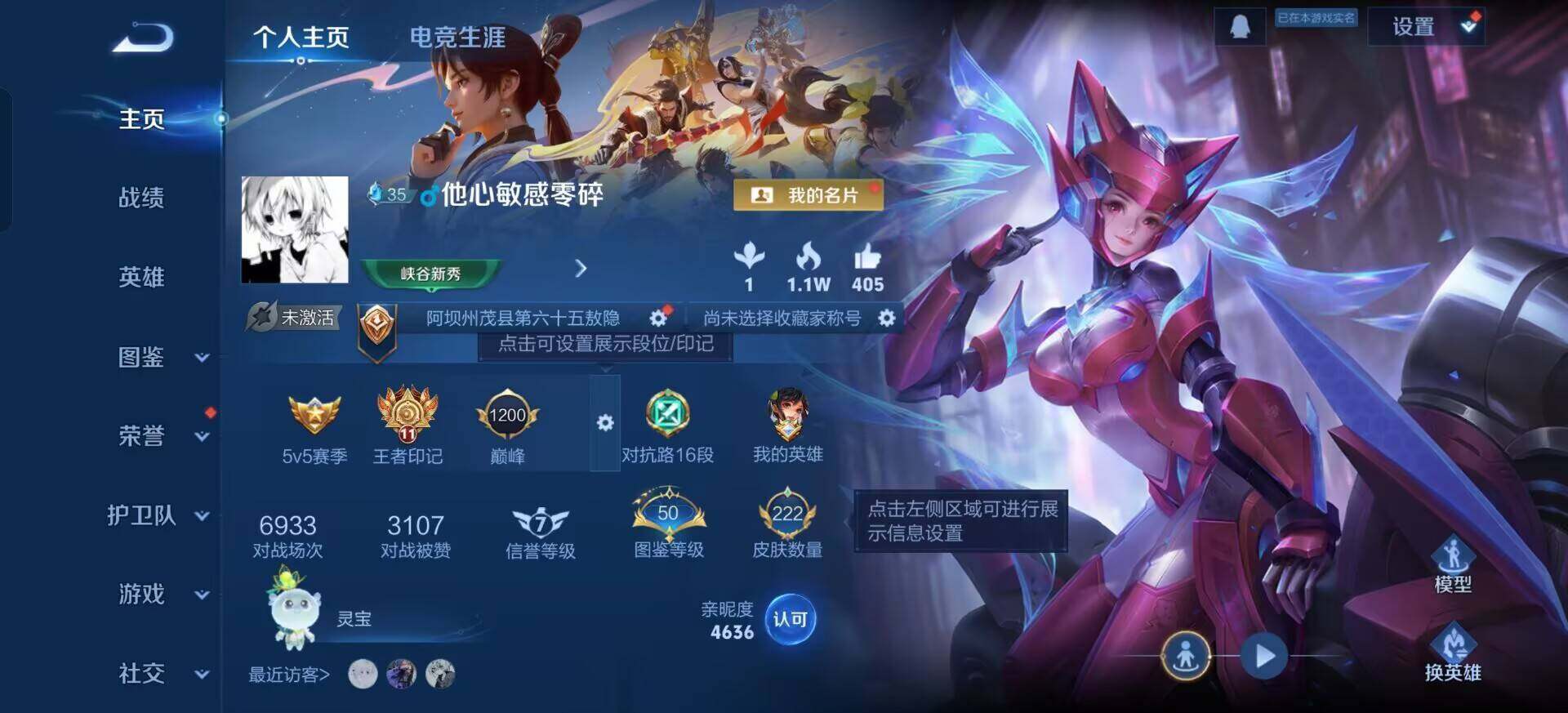 WZQM3429423王者荣耀账号详情图12 WZQM3429423王者荣耀账号详情图12