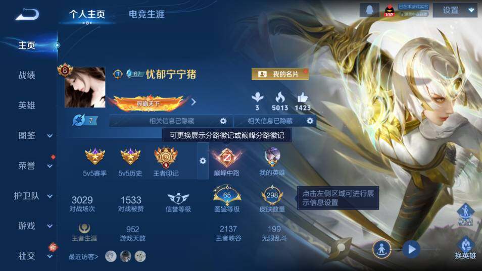 WZ0349462王者荣耀账号详情图9