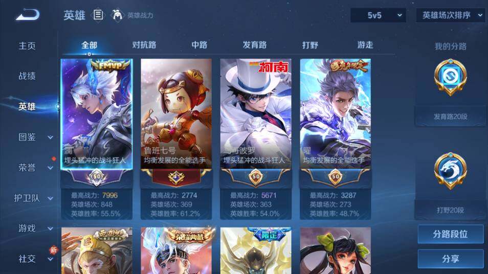 WZ0349466王者荣耀账号详情图9