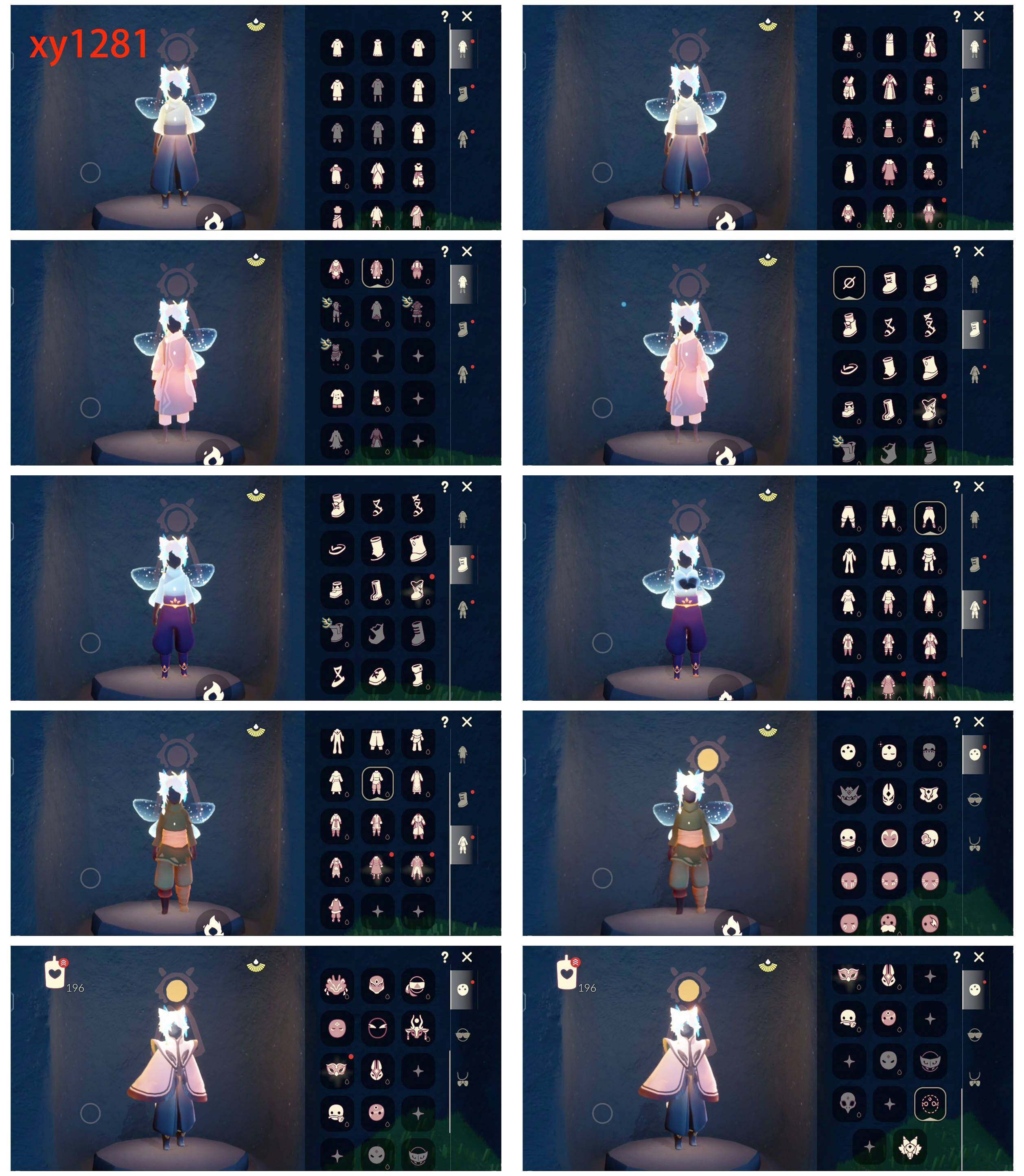 光遇账号安卓官服冥龙斗篷 透明蝶翼 飘带斗篷  橘子发饰  武士裤  猫猫头  女巫发型  黄鼠狼
资源：蜡烛196 爱心50 红烛15 翼11
已毕业地图：雨林
毕业季节：破晓季 欧若拉 追忆季 夜行季 拾光季 