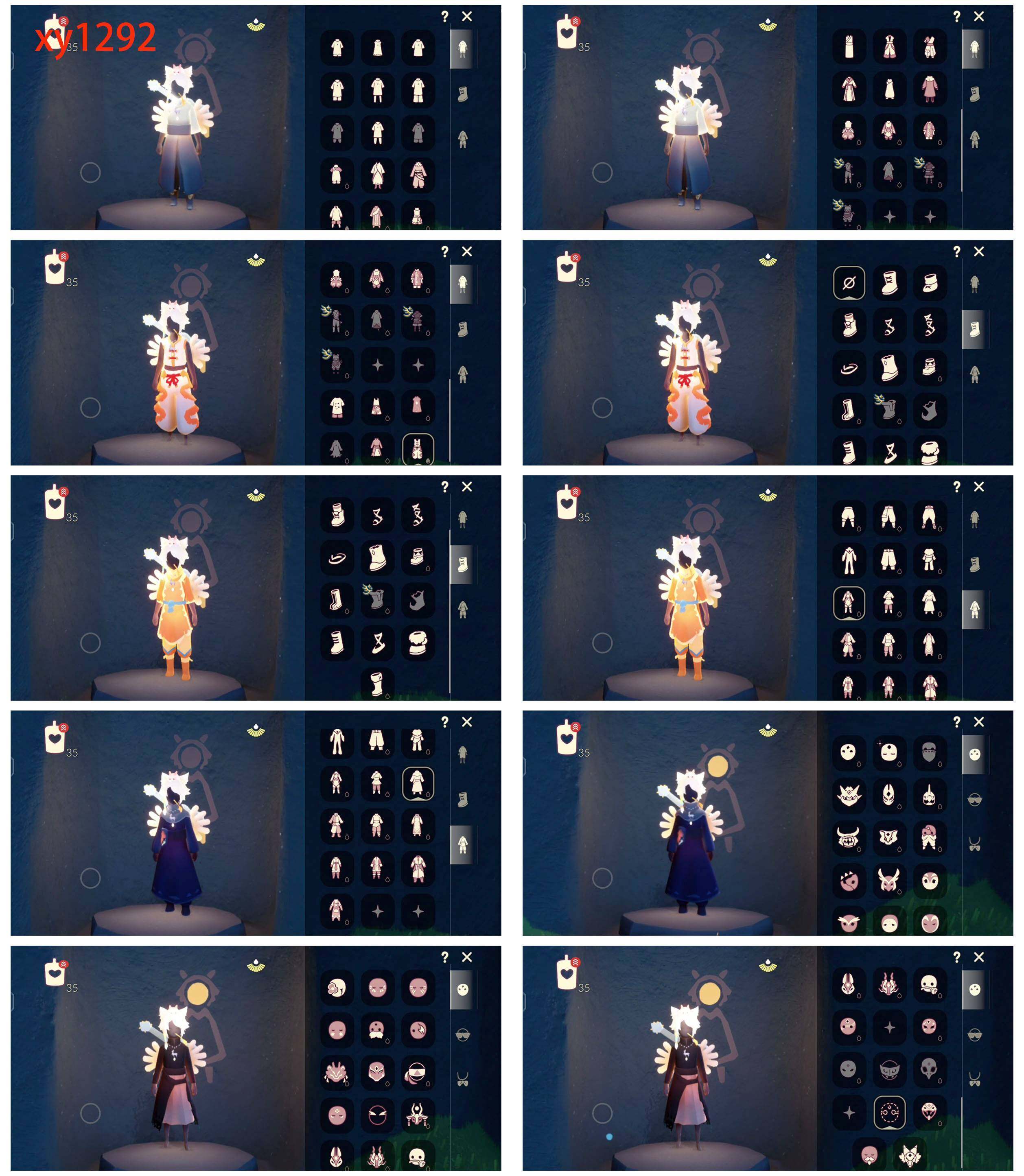 光遇账号安卓官服冥龙斗篷  绊爱  白雪斗篷 大耳狗抱枕  黄鼠狼  虚荣  牛仔帽  尖角牛仔帽  公主头
资源：蜡烛35 爱心13 红烛5 翼10
已毕业地图：霞谷 墓土
毕业季节：破晓季 追忆季 夜行季 拾光